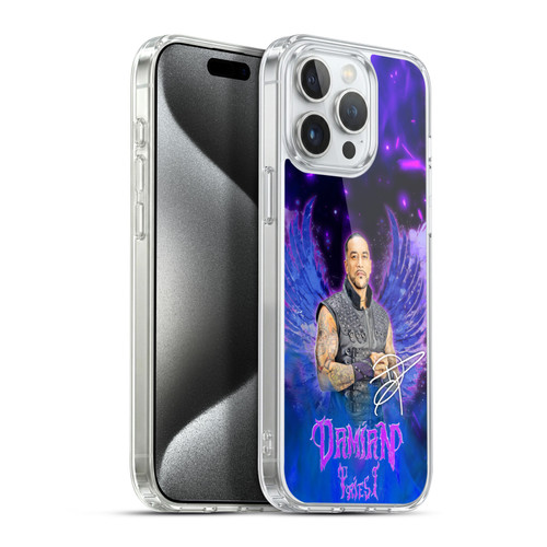 WWE Damian Priest Portrait Soft Gel Case for Apple iPhone 15 Pro Max & MagSafe