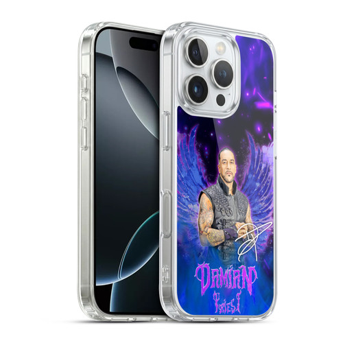 WWE Damian Priest Portrait Soft Gel Case for Apple iPhone 16 Pro & MagSafe