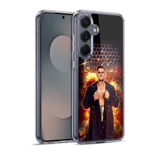 WWE Gunther Portrait Soft Gel Case for Samsung Galaxy S25+ & MagSafe