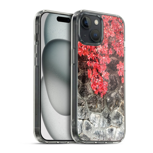 PLdesign Flowers And Leaves Ivy Autumn Soft Gel Case for Apple iPhone 15 & MagSafe