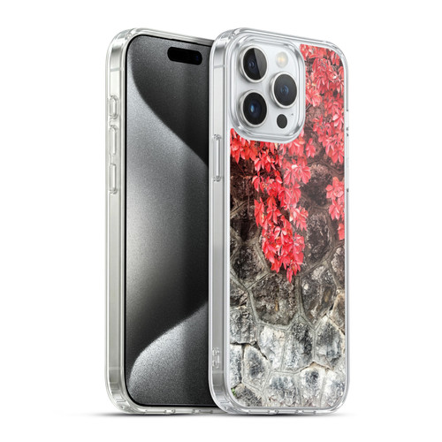 PLdesign Flowers And Leaves Ivy Autumn Soft Gel Case for Apple iPhone 15 Pro Max & MagSafe