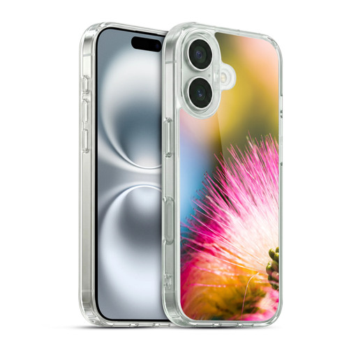 PLdesign Flowers And Leaves Silk Tree Soft Gel Case for Apple iPhone 16 & MagSafe