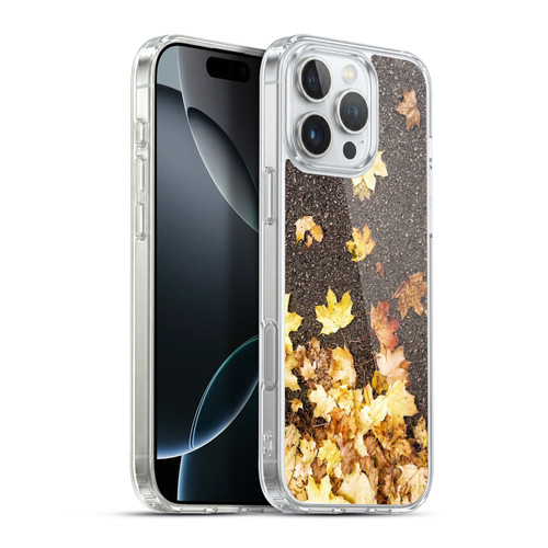 PLdesign Flowers And Leaves Autumn Maple Soft Gel Case for Apple iPhone 16 Pro Max & MagSafe