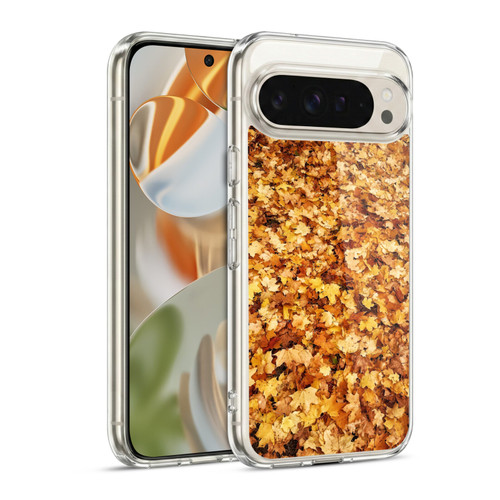 PLdesign Flowers And Leaves Fall Maple Soft Gel Case for Google Pixel 9 / Pixel 9 Pro