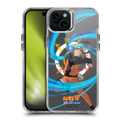 Naruto Shippuden Characters & Icons Naruto Uzumaki SHOCKPROOF BUMPER CASE COMPATIBLE WITH Apple iPhone 15 Plus & MAGSAFE