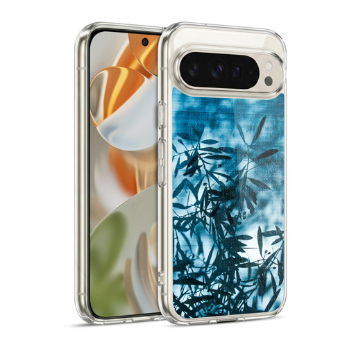 PLdesign Flowers And Leaves Olive Tree Silhouette Soft Gel Case for Google Pixel 9 / Pixel 9 Pro