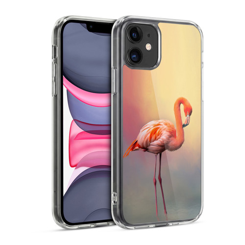 Simone Gatterwe Assorted Designs American Flamingo Soft Gel Case for Apple iPhone 11