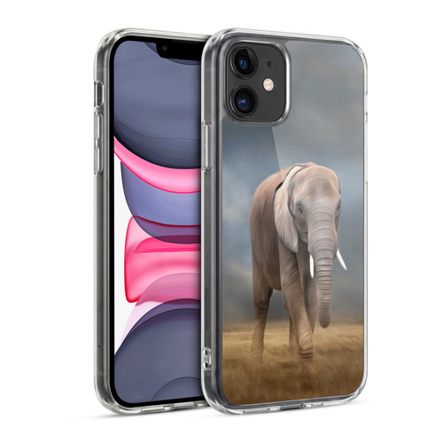 Simone Gatterwe Assorted Designs Elephant Tour Soft Gel Case for Apple iPhone 11
