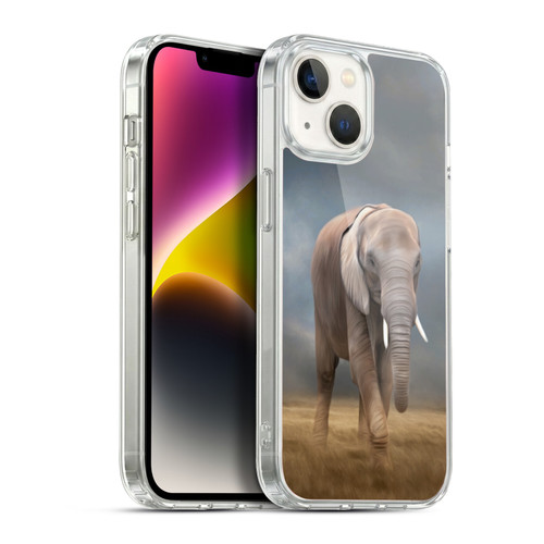 Simone Gatterwe Assorted Designs Elephant Tour Soft Gel Case for Apple iPhone 14