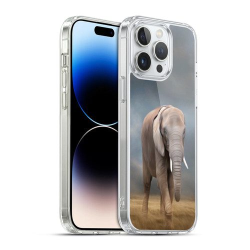 Simone Gatterwe Assorted Designs Elephant Tour Soft Gel Case for Apple iPhone 14 Pro Max & MagSafe