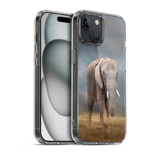 Simone Gatterwe Assorted Designs Elephant Tour Soft Gel Case for Apple iPhone 15 & MagSafe