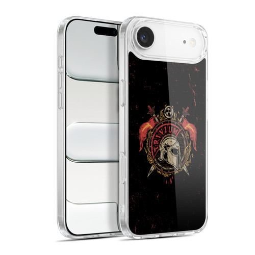 Trivium Graphics Knight Helmet Soft Gel Case for Apple iPhone 17 Air