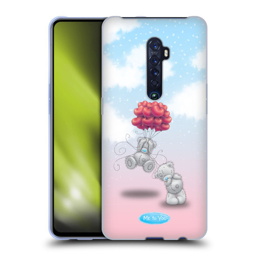 Me To You Classic Tatty Teddy Heart Balloons Soft Gel Case for OPPO Reno 2