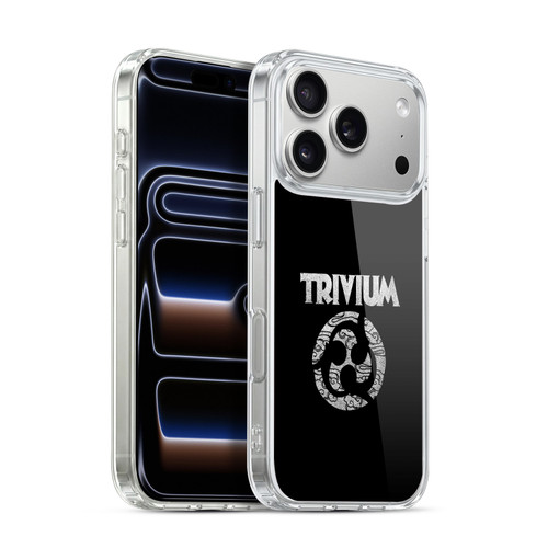 Trivium Graphics Swirl Logo Soft Gel Case for Apple iPhone 17 Pro