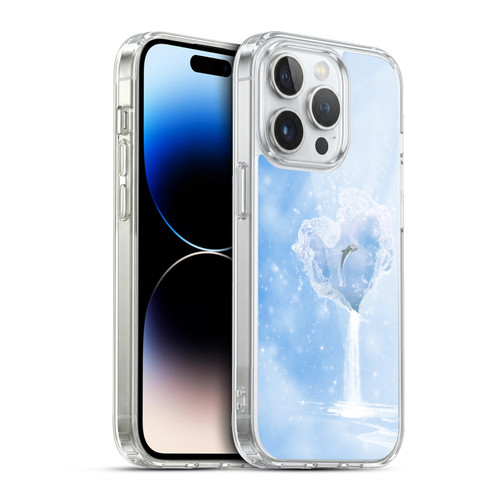 Simone Gatterwe Dolphins Heart Of Ocean Soft Gel Case for Apple iPhone 13 Pro & MagSafe