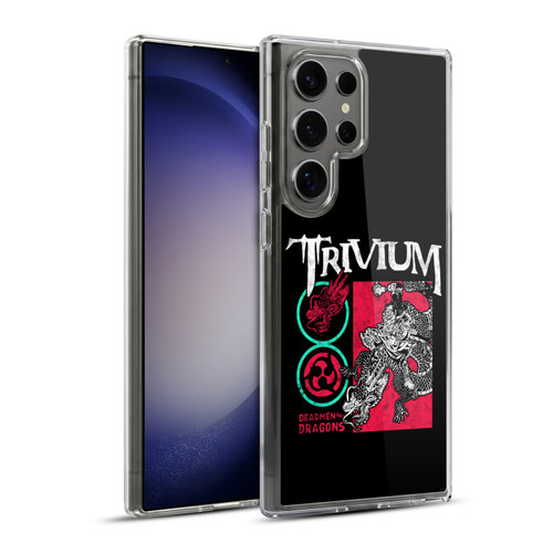 Trivium Graphics Deadmen And Dragons Date Soft Gel Case for Samsung Galaxy S23 Ultra 5G & MagSafe