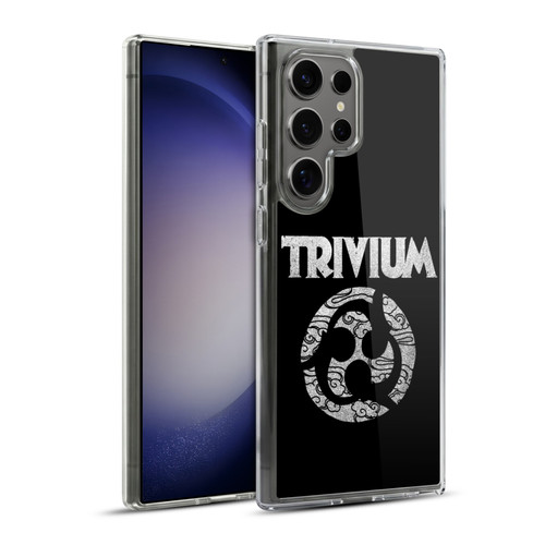 Trivium Graphics Swirl Logo Soft Gel Case for Samsung Galaxy S23 Ultra 5G & MagSafe