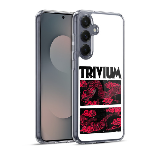 Trivium Graphics Double Dragons Soft Gel Case for Samsung Galaxy S25+ & MagSafe