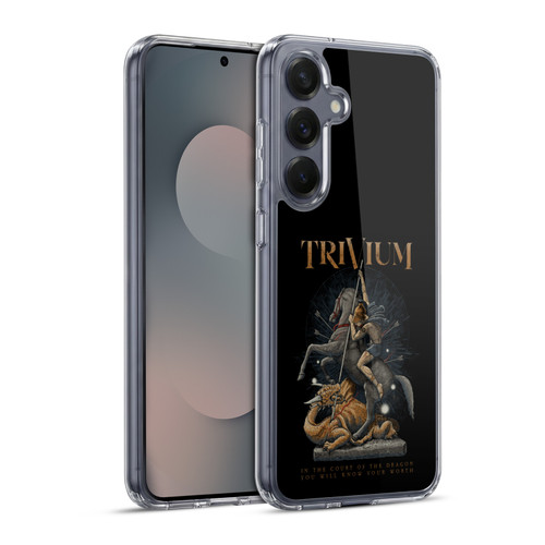 Trivium Graphics Dragon Slayer Soft Gel Case for Samsung Galaxy S25+ & MagSafe