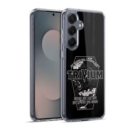 Trivium Graphics No Gods Soft Gel Case for Samsung Galaxy S25+ & MagSafe