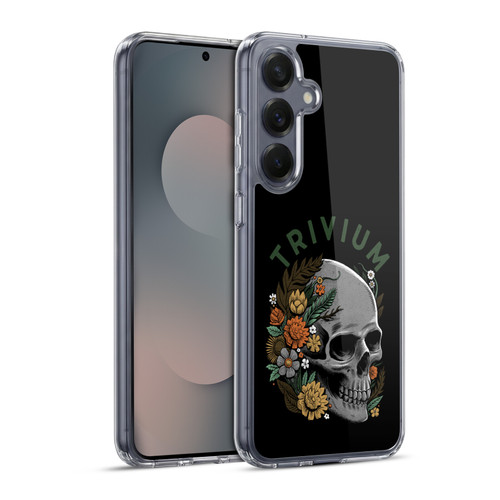 Trivium Graphics Skelly Flower Soft Gel Case for Samsung Galaxy S25+ & MagSafe