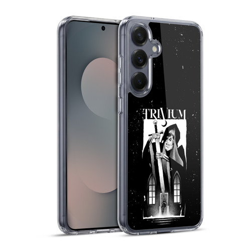 Trivium Graphics Skeleton Sword Soft Gel Case for Samsung Galaxy S25+ & MagSafe