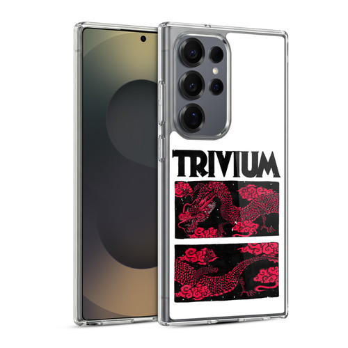 Trivium Graphics Double Dragons Soft Gel Case for Samsung Galaxy S25 Ultra & MagSafe