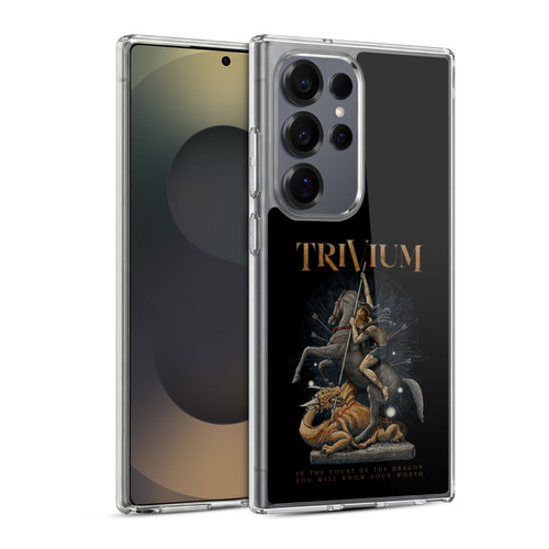 Trivium Graphics Dragon Slayer Soft Gel Case for Samsung Galaxy S25 Ultra & MagSafe