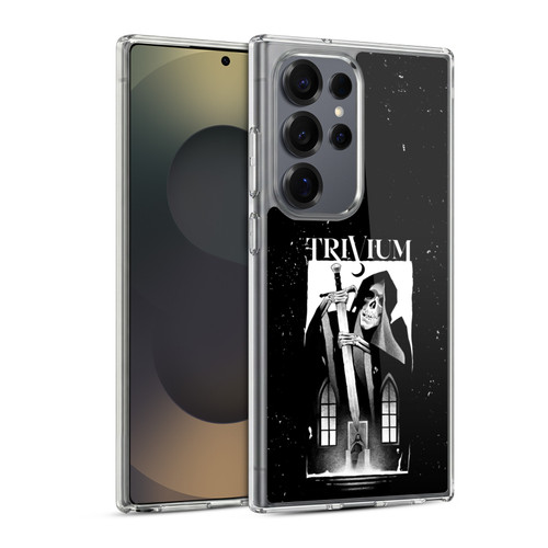 Trivium Graphics Skeleton Sword Soft Gel Case for Samsung Galaxy S25 Ultra & MagSafe