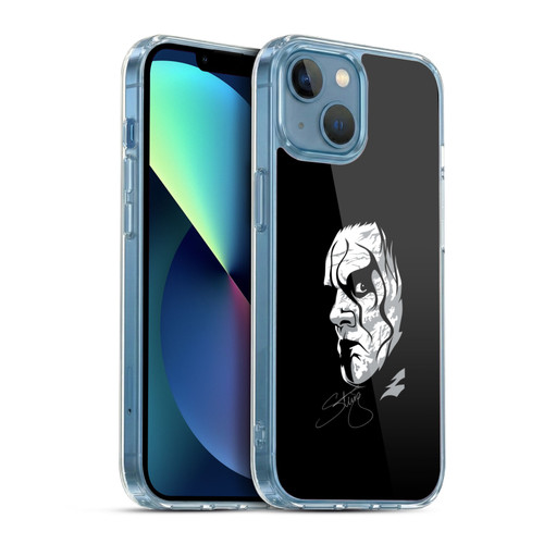 WWE Sting Signature Soft Gel Case for Apple iPhone 13 Mini & MagSafe