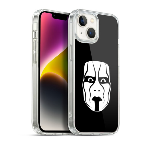 WWE Sting Face Soft Gel Case for Apple iPhone 14