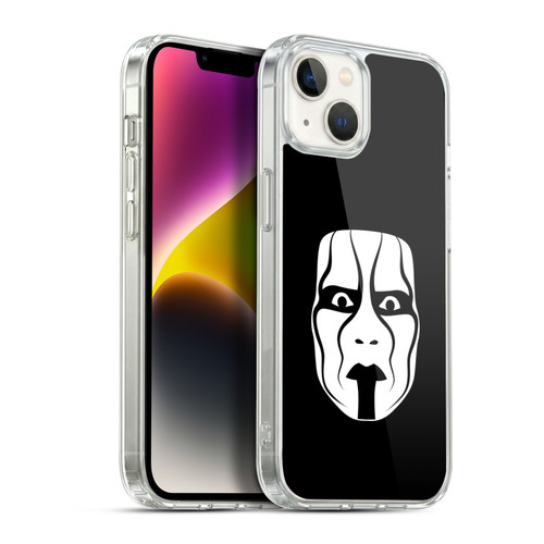 WWE Sting Face Soft Gel Case for Apple iPhone 14 Plus & MagSafe