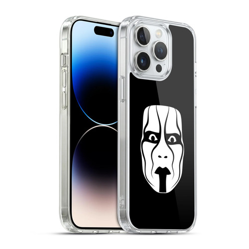 WWE Sting Face Soft Gel Case for Apple iPhone 14 Pro Max & MagSafe