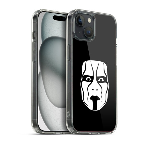 WWE Sting Face Soft Gel Case for Apple iPhone 15 Plus & MagSafe