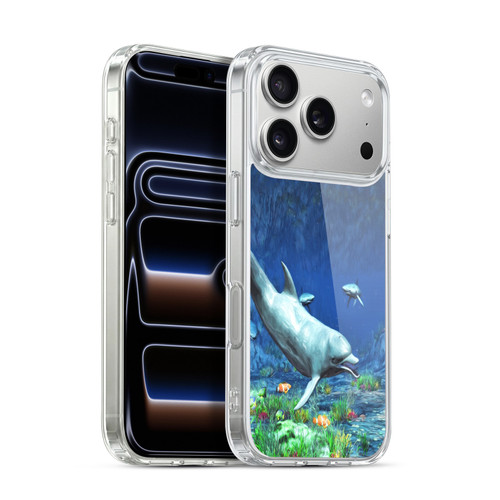 Simone Gatterwe Dolphins Underwater Soft Gel Case for Apple iPhone 17 Pro