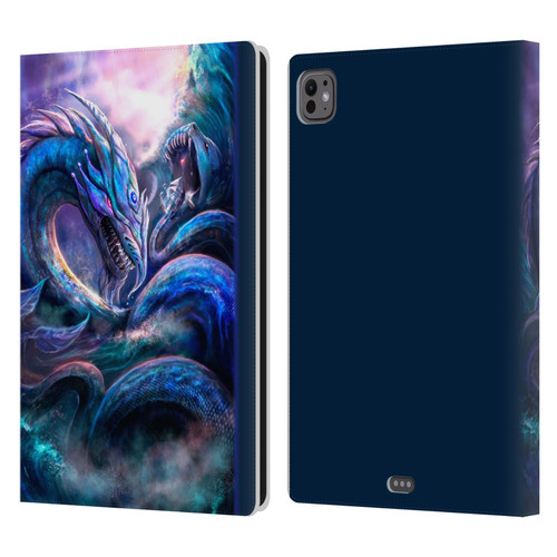 Anthony Christou Fantasy Art Leviathan Dragon Leather Book Wallet Case Cover For Apple iPad Pro 11 M4/M5 2024/2025