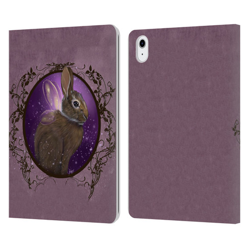 Ash Evans Animals Rabbit Leather Book Wallet Case Cover For Apple iPad Air 11 2020/2022/2024/2025