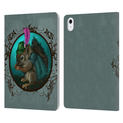 Ash Evans Animals Squirrel Leather Book Wallet Case Cover For Apple iPad Air 11 2020/2022/2024/2025