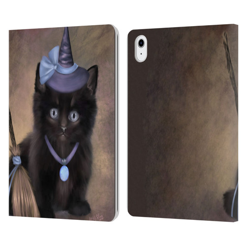 Ash Evans Graphics Broomstick Leather Book Wallet Case Cover For Apple iPad Air 11 2020/2022/2024/2025