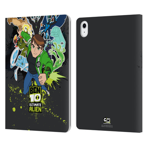 Ben 10: Ultimate Alien Graphics Character Art Leather Book Wallet Case Cover For Apple iPad Air 11 2020/2022/2024/2025