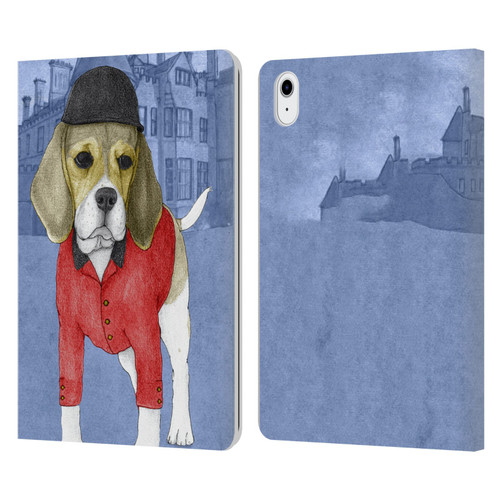 Barruf Dogs Beagle Leather Book Wallet Case Cover For Apple iPad Air 11 2020/2022/2024/2025
