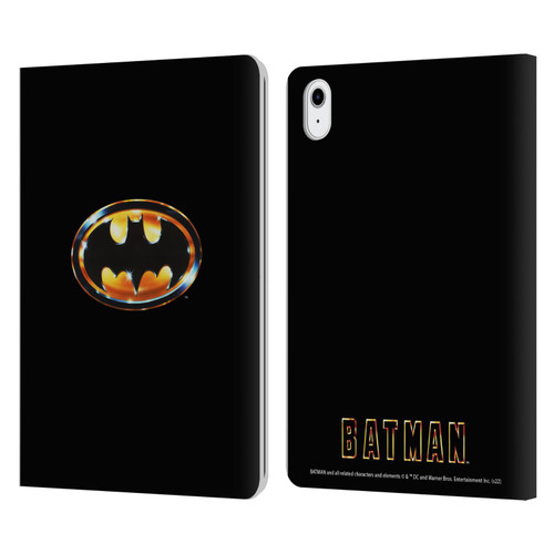 Batman (1989) Key Art Logo Leather Book Wallet Case Cover For Apple iPad Air 11 2020/2022/2024/2025