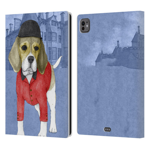 Barruf Dogs Beagle Leather Book Wallet Case Cover For Apple iPad Pro 11 M4/M5 2024/2025