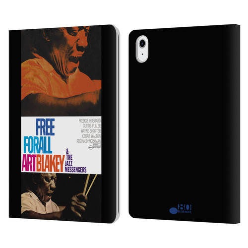Blue Note Records Albums Art Blakey Free For All Leather Book Wallet Case Cover For Apple iPad Air 11 2020/2022/2024/2025