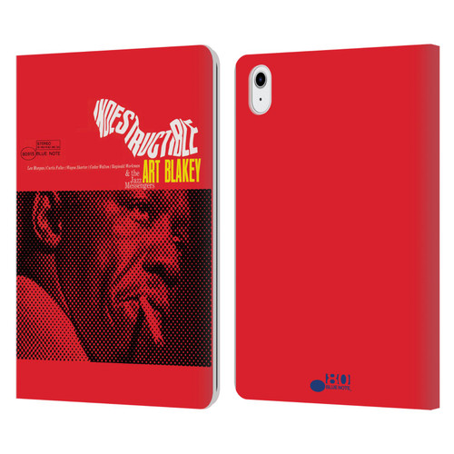 Blue Note Records Albums Art Blakey Indestructible Leather Book Wallet Case Cover For Apple iPad Air 11 2020/2022/2024/2025