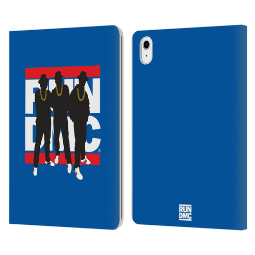 Run-D.M.C. Key Art Silhouette Leather Book Wallet Case Cover For Apple iPad Air 11 2020/2022/2024/2025