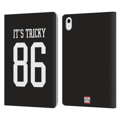 Run-D.M.C. Key Art It's Tricky Leather Book Wallet Case Cover For Apple iPad Air 11 2020/2022/2024/2025