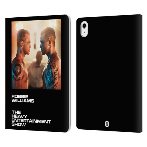 Robbie Williams Calendar The Heavy Entertainment Show Leather Book Wallet Case Cover For Apple iPad Air 11 2020/2022/2024/2025