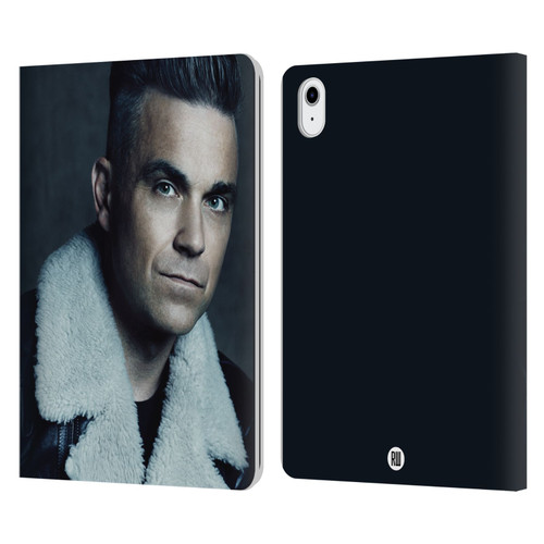 Robbie Williams Calendar Leather Jacket Leather Book Wallet Case Cover For Apple iPad Air 11 2020/2022/2024/2025