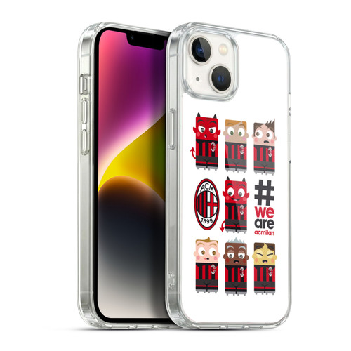 AC Milan Children We Are Soft Gel Case for Apple iPhone 14 Plus & MagSafe